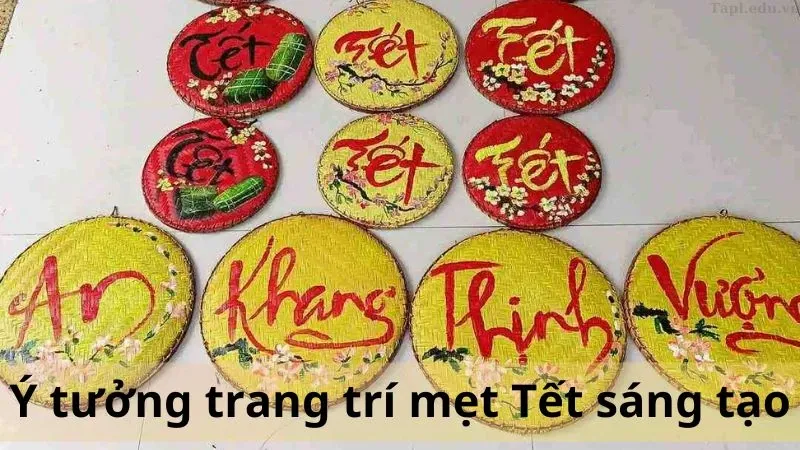 mẹt trang trí tết 2