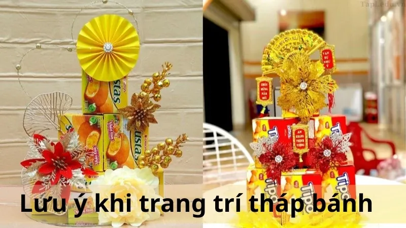 trang trí tháp bánh 4