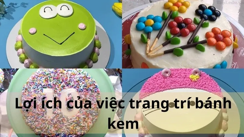 trang trí bánh kem 1