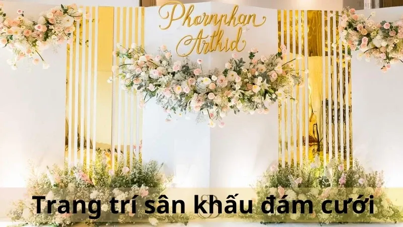 trang trí đám cưới 1