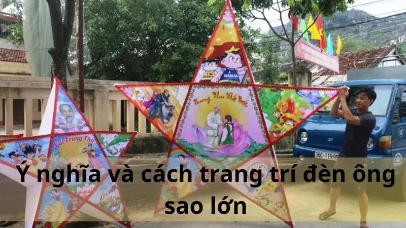 Mách bạn 9 cách trang trí đèn ông sao đẹp mắt, ấn tượng và độc đáo nhất 3