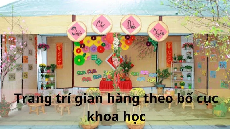 trang trí gian hàng hội chợ học sinh 3