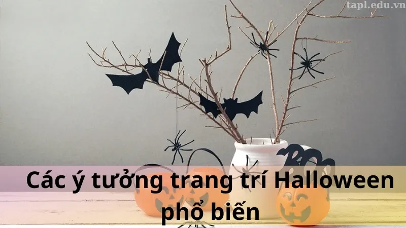 trang trí halloween 1