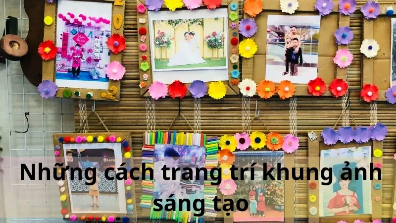 trang trí khung ảnh 2