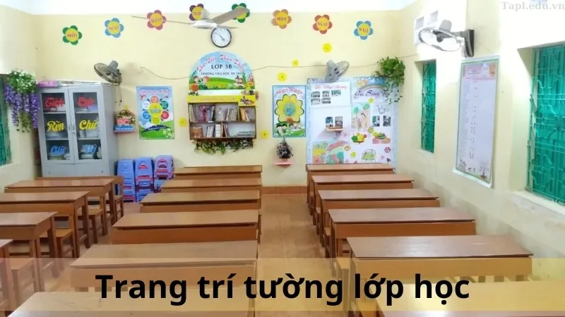 trang trí lớp 2