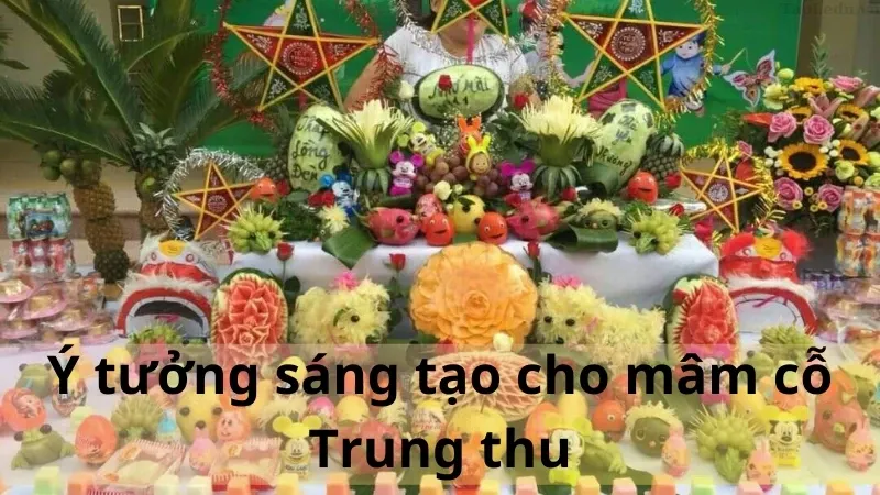 trang trí mâm cỗ trung thu 5