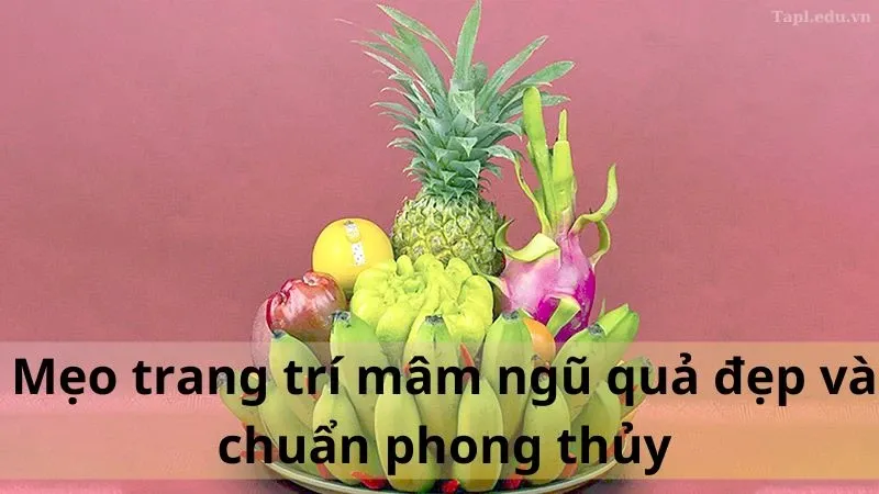 trang trí mâm ngũ quả 4