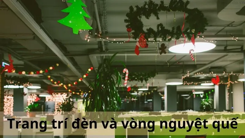 trang trí noel văn phòng 2