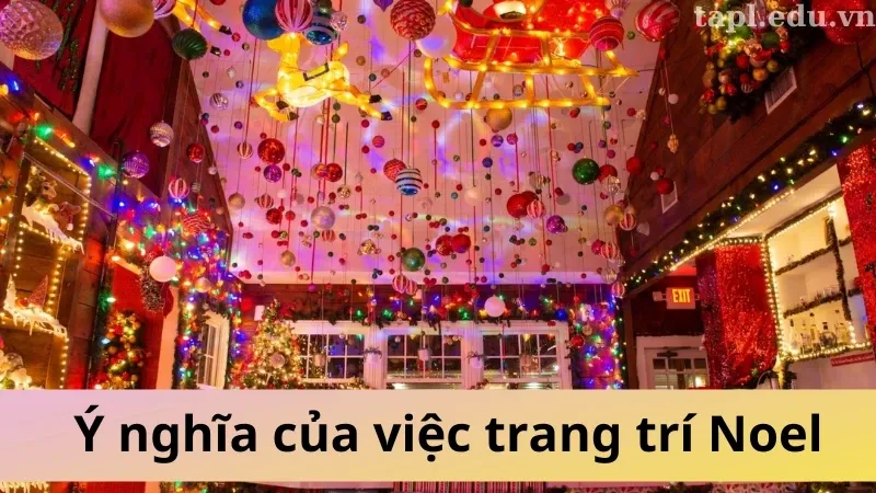 trang trí noel 1