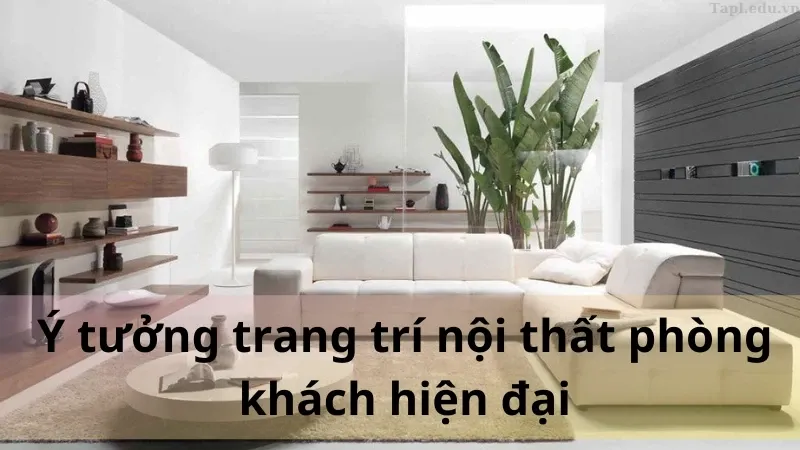 trang trí nội thất phòng khách 2