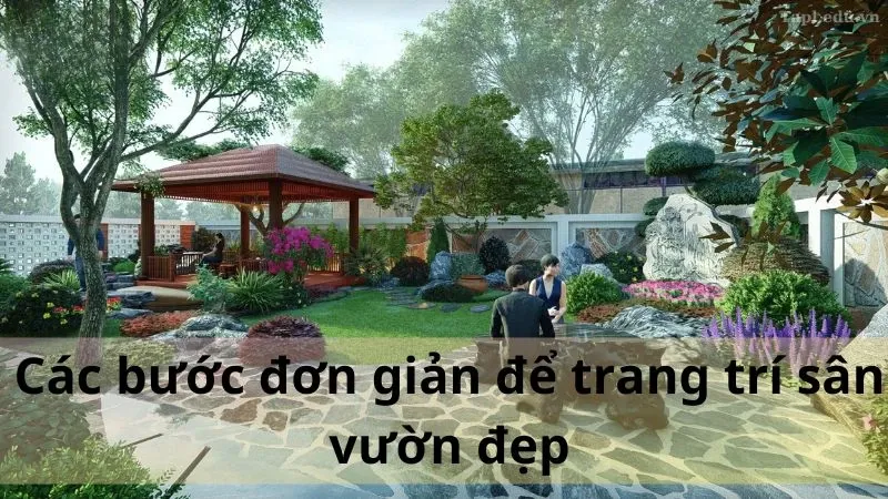 trang trí sân vườn 3