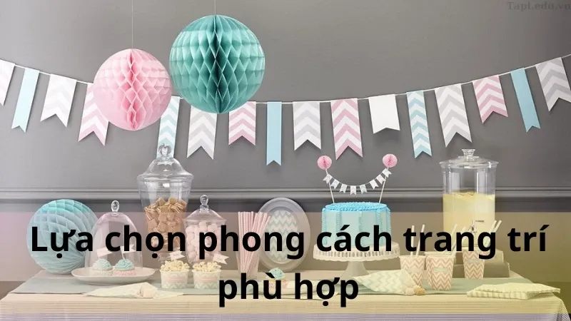 trang trí sinh nhật đơn giản cho người lớn 1