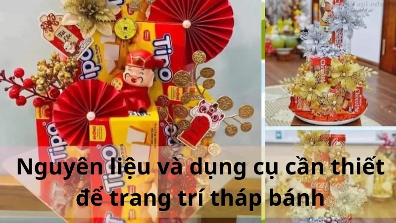 trang trí tháp bánh 2