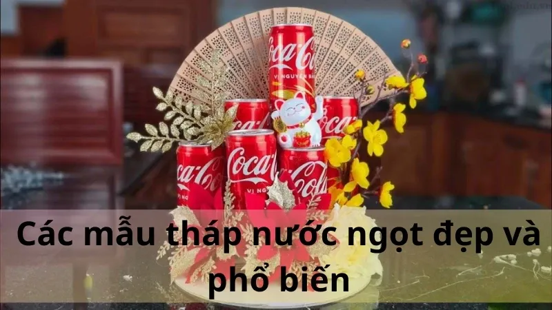 trang trí tháp nước ngọt 1