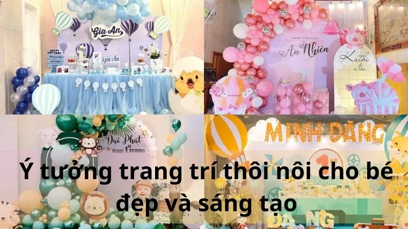 trang trí thôi nôi 2