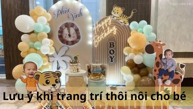 trang trí thôi nôi 3