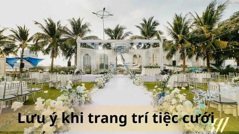 trang trí tiệc cưới 4