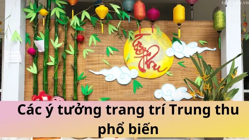 trang trí trung thu 2