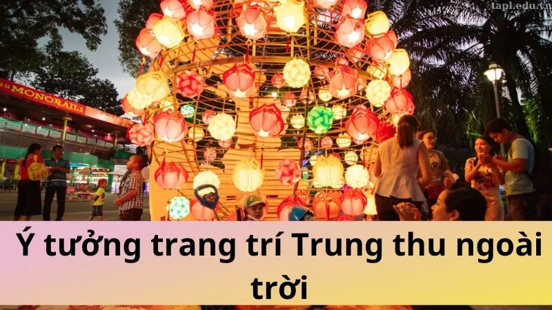 trang trí trung thu 3