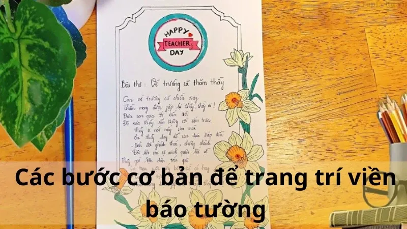 trang trí viền báo tường 2