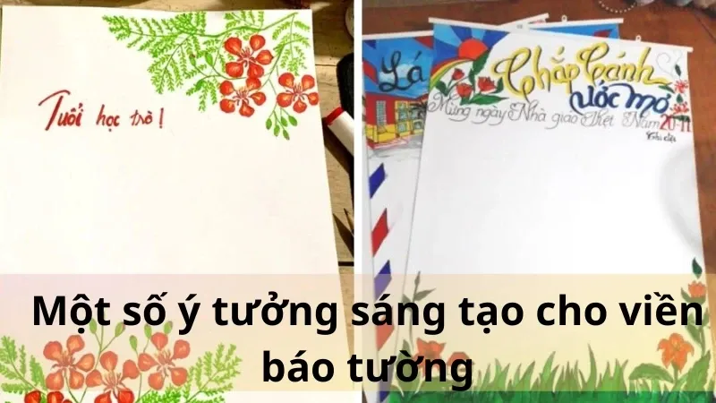 trang trí viền báo tường 3