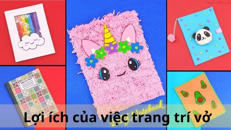 trang trí vở 1