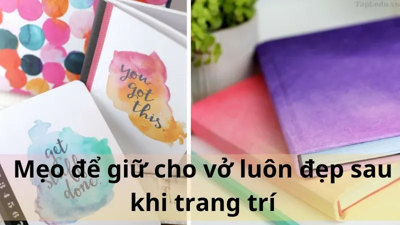 trang trí vở 4