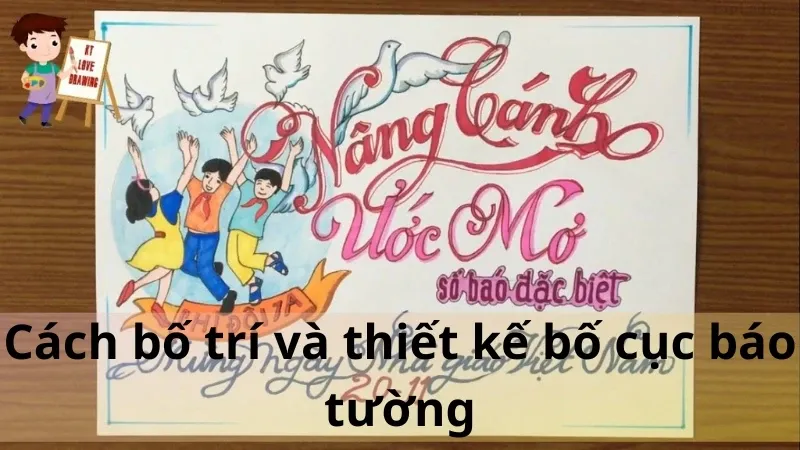 trang trí báo tường 2