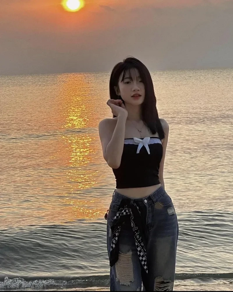 Ảnh k9 nữ dễ thương, thể hiện sự năng động và tươi mới