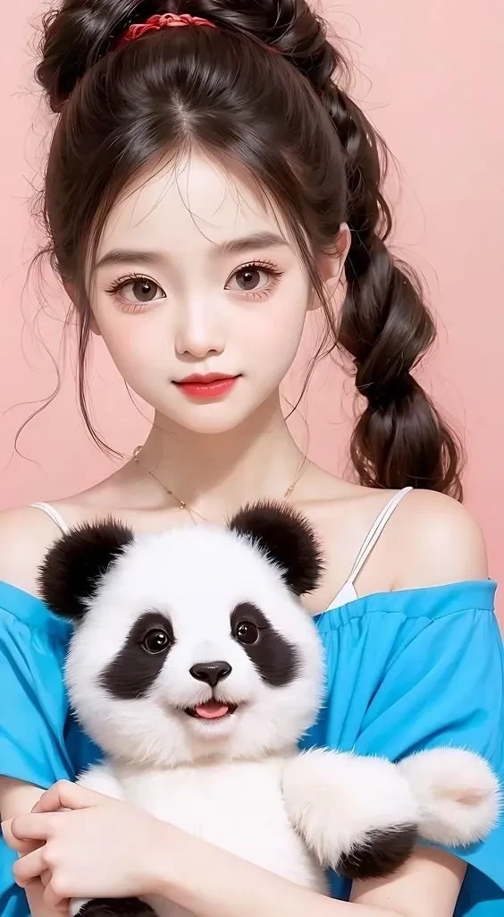 Thiết kế 3D nhân vật nữ hoạt hình với phong cách trẻ trung, dễ thương