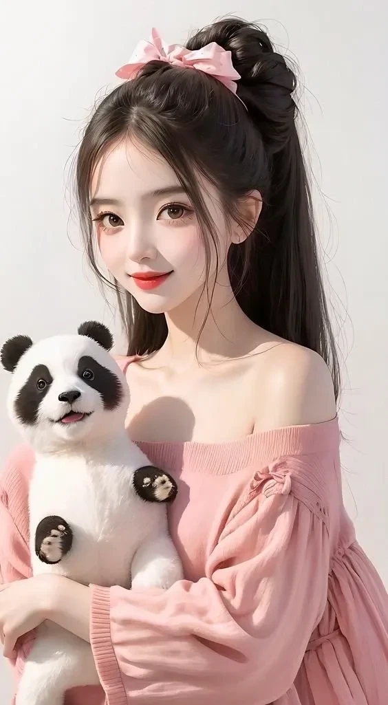 Tạo hình 3D anime girl với chi tiết sống động và phong cách cuốn hút