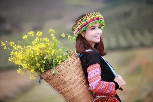 Gái dân tộc Khmer Thái Lan, xinh đẹp với nét đẹp đặc trưng văn hóa