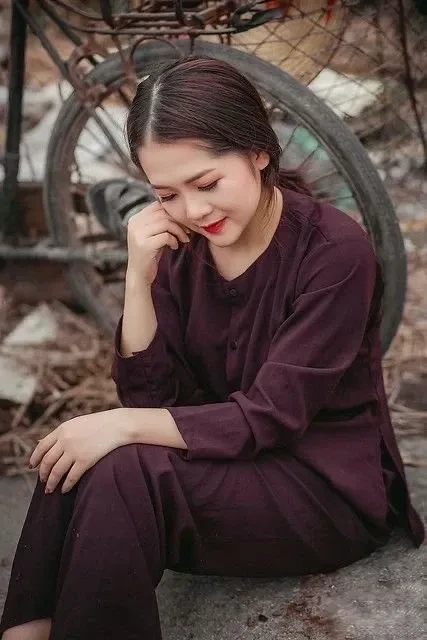 Ảnh cô gái thôn dã mang phong cách tự nhiên, nhẹ nhàng đầy cuốn hút