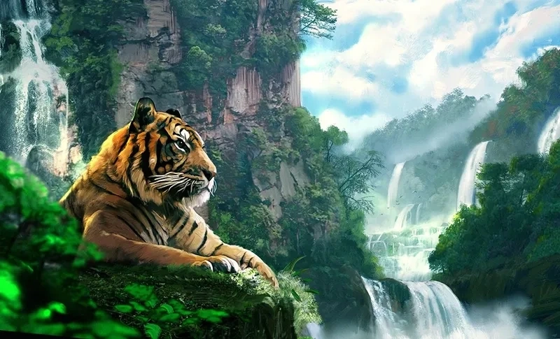 Avatar con cọp phù hợp làm ảnh đại diện cá tính và nổi bật
