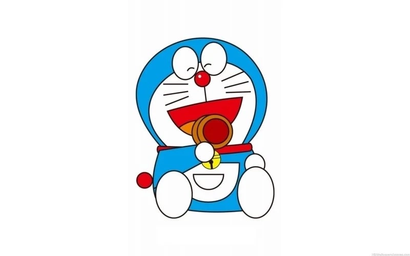 Hình nền Doraemon 3D tạo cảm giác sống động, chân thật