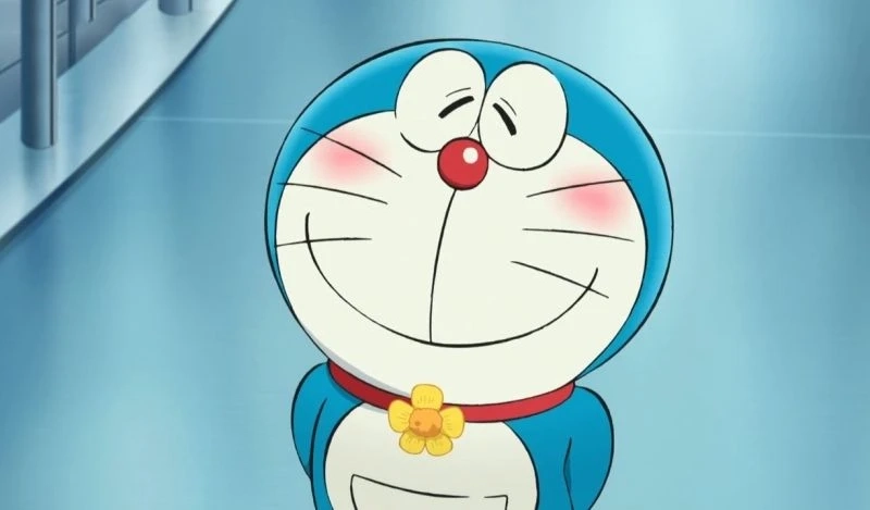Ảnh Doraemon cute với vẻ mặt ngộ nghĩnh và đáng yêu