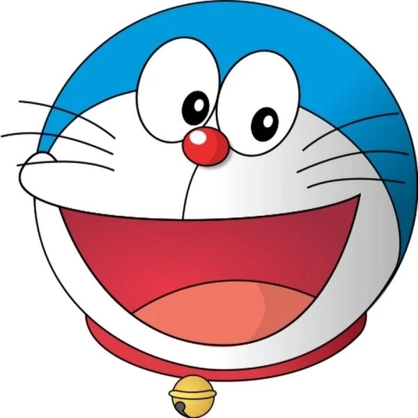 Ảnh avatar Doraemon ngộ nghĩnh với nụ cười rạng rỡ