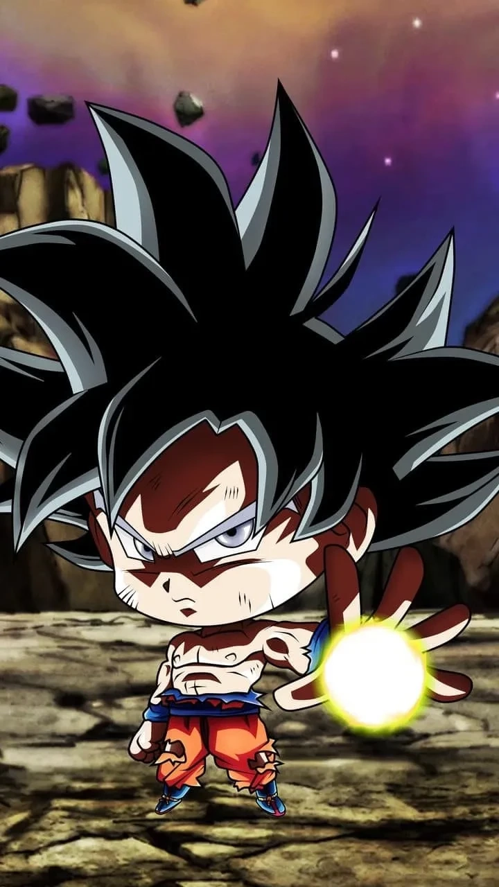 Hình nền Goku 4K với độ phân giải cao và chi tiết tuyệt vời
