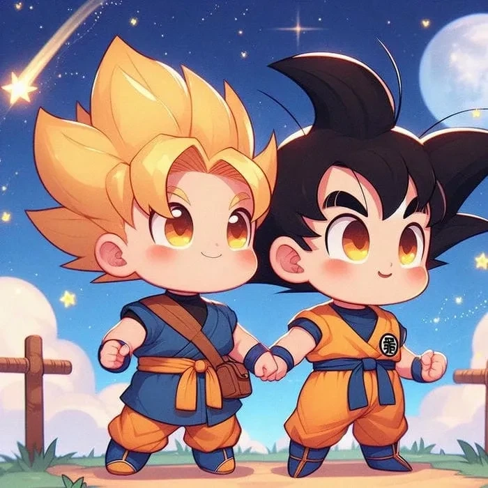 Hình nền máy tính 4K Songoku mang lại không gian sống động và cuốn hút
