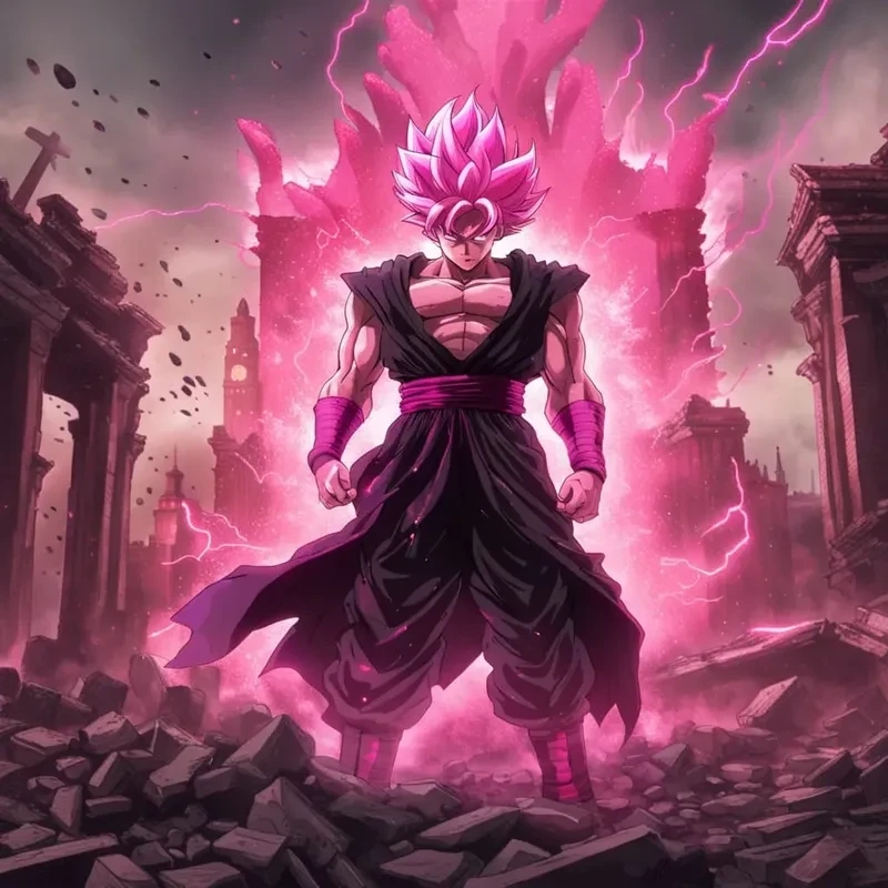 Ảnh nền Goku 4K mang đến sự sống động và sắc nét cho màn hình