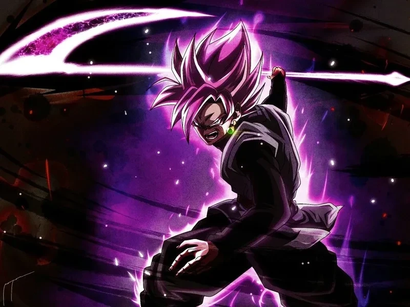 Hình nền máy tính Songoku tạo không gian sắc nét và mạnh mẽ