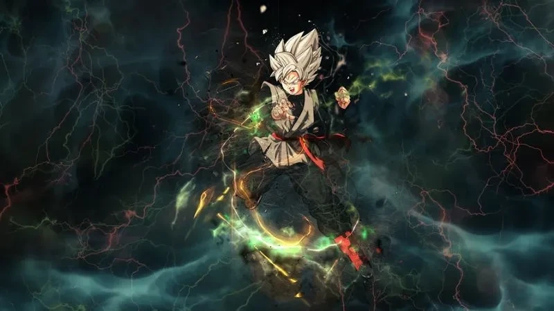 Mô hình Goku Black mang đến vẻ đẹp mạnh mẽ và tối tăm