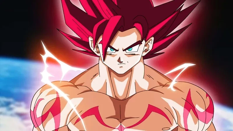 Hình Goku Black mang lại không khí mạnh mẽ và cuốn hút