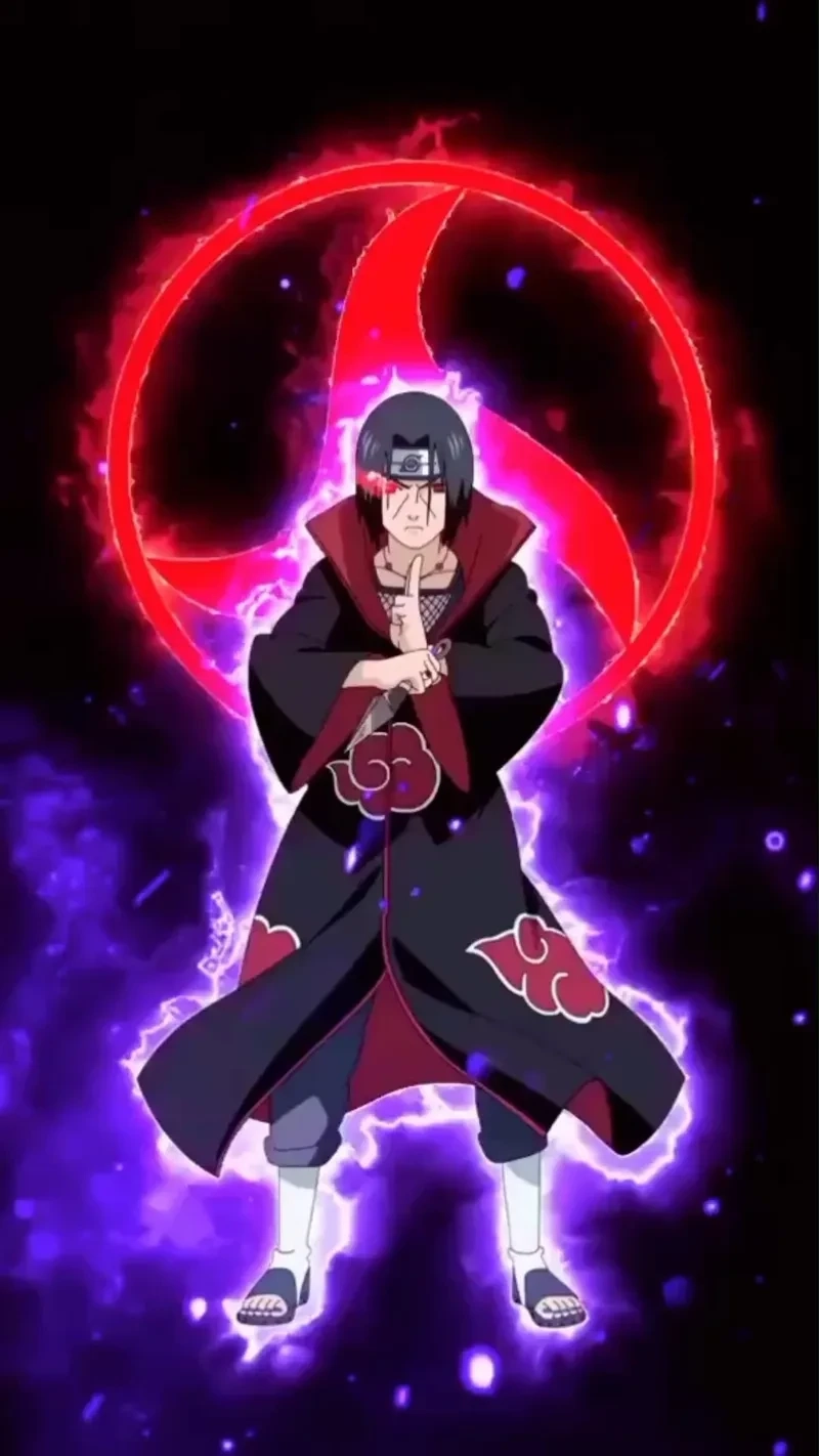 Hình xăm Uchiha Itachi mang lại không gian cá tính và mạnh mẽ