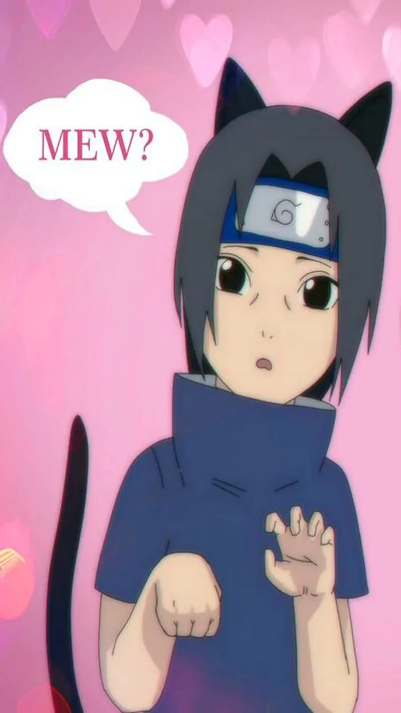 Hình Itachi chibi với vẻ dễ thương và ngộ nghĩnh