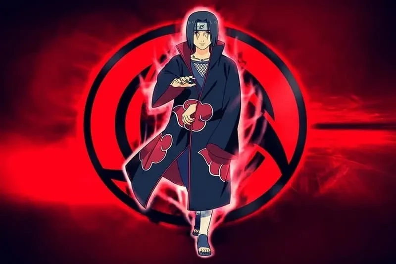 Hình Itachi Susanoo mang đến không gian huyền bí và mạnh mẽ