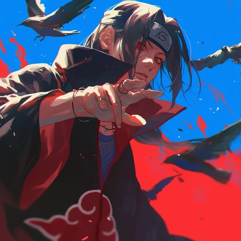 Hình Itachi cute với tạo hình dễ thương và ngọt ngào