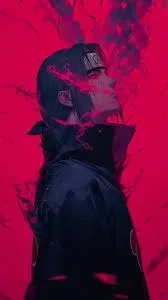Hình ảnh Susanoo của Itachi tạo không gian mạnh mẽ và huyền bí