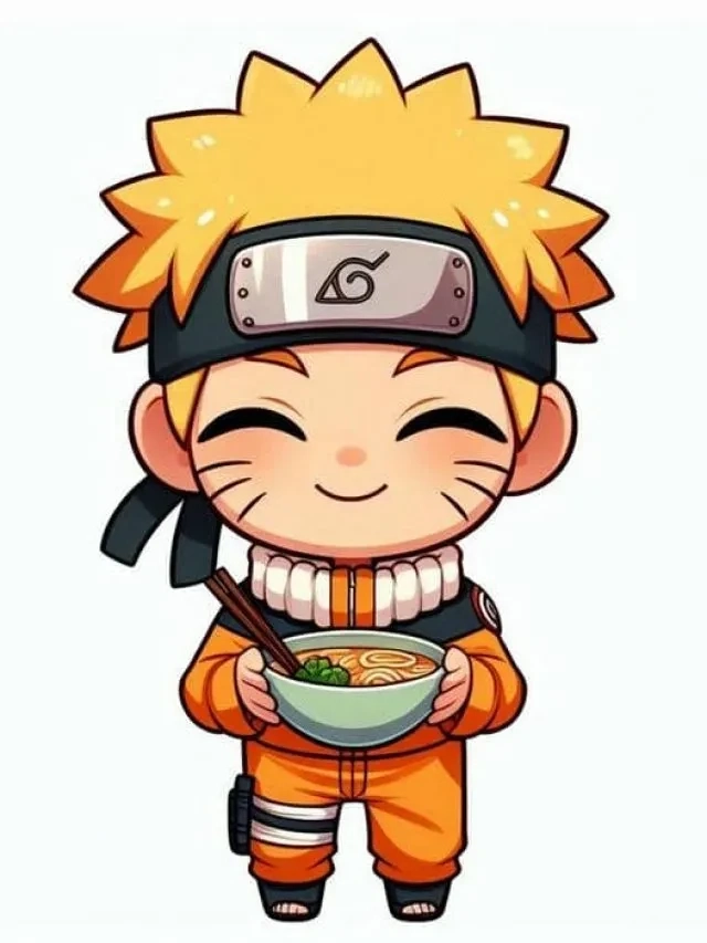 Hình Akatsuki chibi với tạo hình đáng yêu và mạnh mẽ