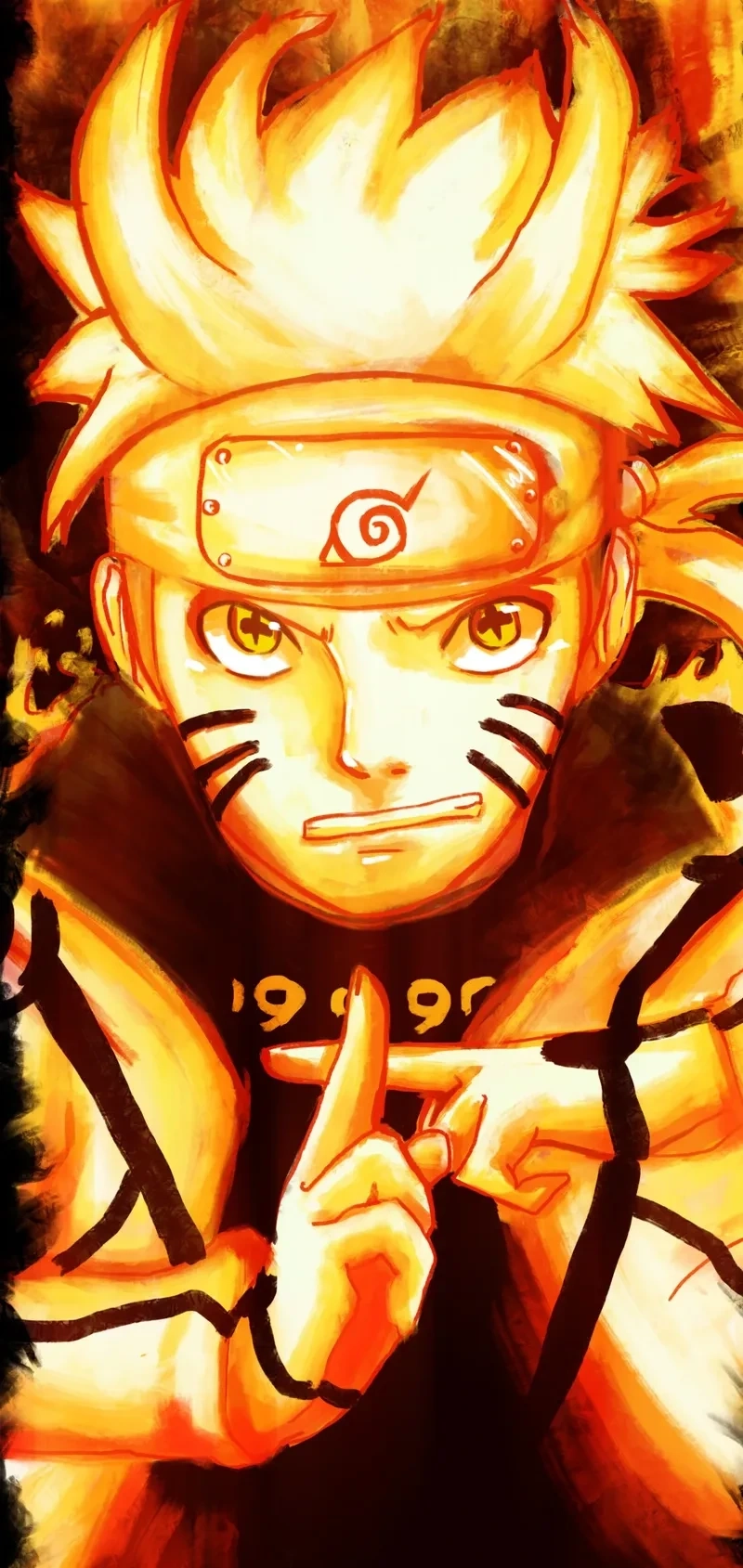 Hình Naruto cute mang lại không gian ngọt ngào và năng động